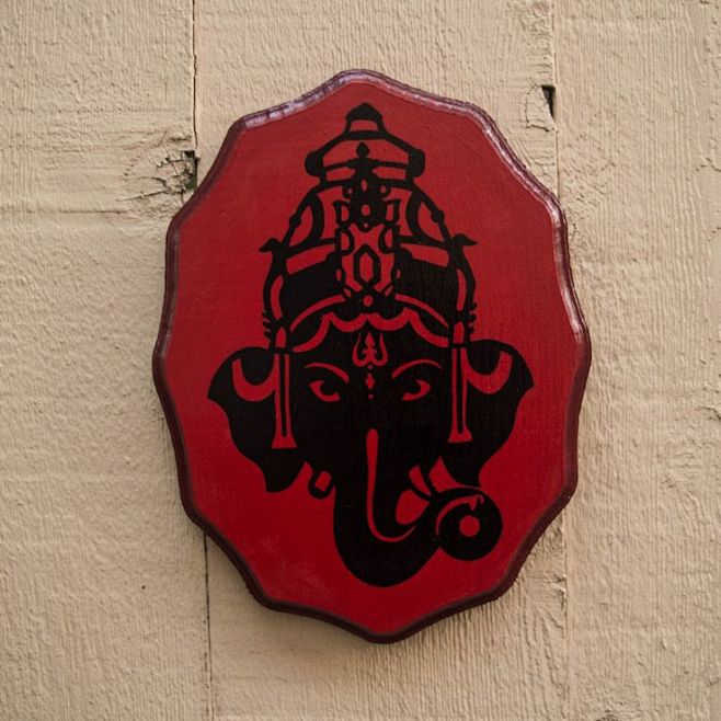 Large Ganesh plaque ...