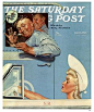1941 ... 'The Flirts' - Norman Rockwell by x-ray delta one,