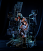 #CG模型#数字雕刻师Daniel Bel为XM STUDIOS雕刻的高级收藏品，金刚狼
