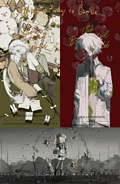 落雷击中丘比特 的作品详情 - 米画师