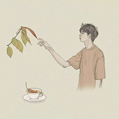 饼饼笙采集到好看插画图