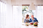 Senior couple eating breakfast at home. by Jozef Polc on 500px