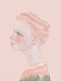 Selected Portrait肖像插画设计