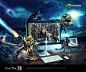 NVIDIA 3D Gaming on Behance
