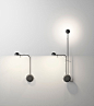 Pin Light Collection by Ichiro Iwasaki for Vibia - Design Milk : Pin is a collection of lighting, designed by Ichiro Iwasaki for Vibia, that boasts clean lines and geometric forms to create minimalist fixtures.