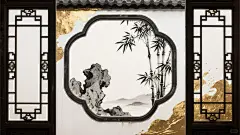 中式花窗壁纸限时放送 - 小红书