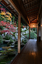 幽寂之美。日式庭院。