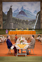 The Grand Budapest Hotel (2014) Wes anderson zorgt altijd voor symmetrie en een one point perspective in zijn films: 