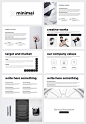 FREE Minimal PowerPoint Template : You can get this presentation for free in this link: http://graphicpanda.net/free-minimal-powerpoint-template/@北坤人素材