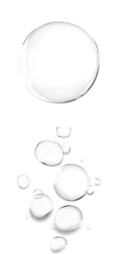 透明水珠水滴补水png元素
