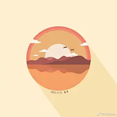 扁平风几何插画