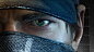 WatchDogs - closeup Aiden, Anthony Guebels : Artwork created for the marketing of Ubisoft "Watch_Dogs".  3D character model made by others. I did the 3d setup (posing/light/render/...) and 2D paint/details/post in photoshop.