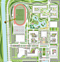 大学校园建筑景观整体布局规划设计方案文本公共空间设计分析素材-淘宝网