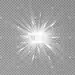 White glowing light
