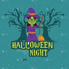 夜晚,恐怖,华丽的,传统,请柬,十月,怪异,传统节日,复古