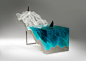 New Sculptures by Ben Young Transform Hand-Cut Glass into Aquatic Landscapes : Ben Young (previously here) continues to use exquisite manual techniques to transform sheets of glass into luminous sculptures that give a glimpse into a moment in time or spac