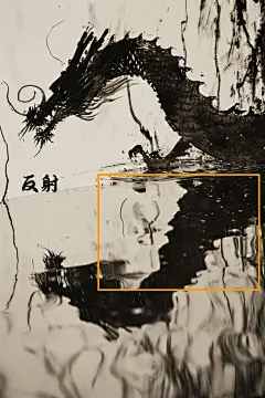 水墨|龙|惊呆了！光学和水墨竟然能这样结合