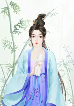 古风女子练习 | 青木yl - 原创作品 - 涂鸦王国插画
