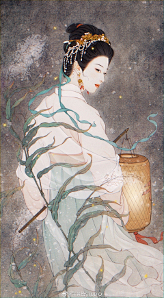 Womans采集到古风插画