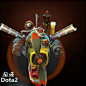 冲冠特价 dota2 饰品 装备 矮人直升机 飞机 龙皇火炮 最新 套装-淘宝网