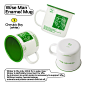 PAPER VOICE® 
New Arrival >>>
400ml Enamel Mug｜智者水杯

智者水杯概念标语灵感来自美国哲学家 Henry David Thoreau （1817.7.12-1862.5.6) 《瓦尔登湖》中名句： Water is the only drink for a wise man「水，是智者唯一的饮料」。

*搪瓷起源于玻璃装饰金属。最早被发现于古埃及，其次是希腊。属于珐琅艺术工艺，即将无机玻璃质材料通过熔融凝于基体金属上并与金属牢固结合在一起的