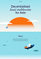 asia brand identity crypto stablecoin web3 Website