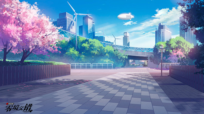 【情报】首批游戏场景原画公开 – 日常篇...