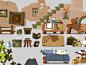 Sephyka_ankama_wakfu-mini_background-props_pictopack1