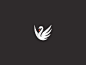logo mark symbol identity brand design Nature animal swan stork eagle falcon owl earth Fly