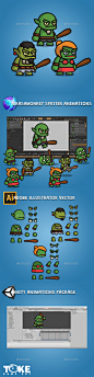 小怪物——精灵风格游戏资产Tiny Style Ogre - Sprites Game Assets卡通,可爱,敌人,邪恶,巨人,孩子,孩子,中世纪,猴子,食人魔,照片卷轴,很小,Tokegameart,自上而下,塔防、团结 cartoon, cute, enemy, evil, giant, kid, kids, medieval, monkey, ogre, side scroller, tiny, Tokegameart, top-down, tower defense, unity