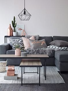 Grey & Blush interio...