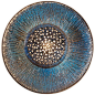 Sejer Keramikfabrik, Rare and Large Danish Stoneware Blue Glazed Sconce…
