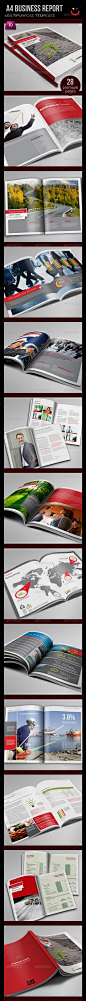 Annual Report Design Template - GraphicRiver Item for Sale