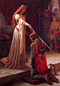 Edmund Blair Leighton (埃德蒙·布莱尔·雷顿)