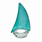 MOMA帆船造型创意玻璃蜡烛台 一帆风顺烛台欧式浪漫婚品摆件