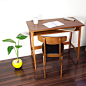 日式家具写字台 书桌 抽屉 书桌 现代 简约 