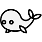 大鲸鱼图标【三元素 为设计而生 3png.com】