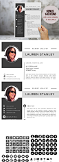 优雅简历模板 Elegant 2 in 1 Word resume template