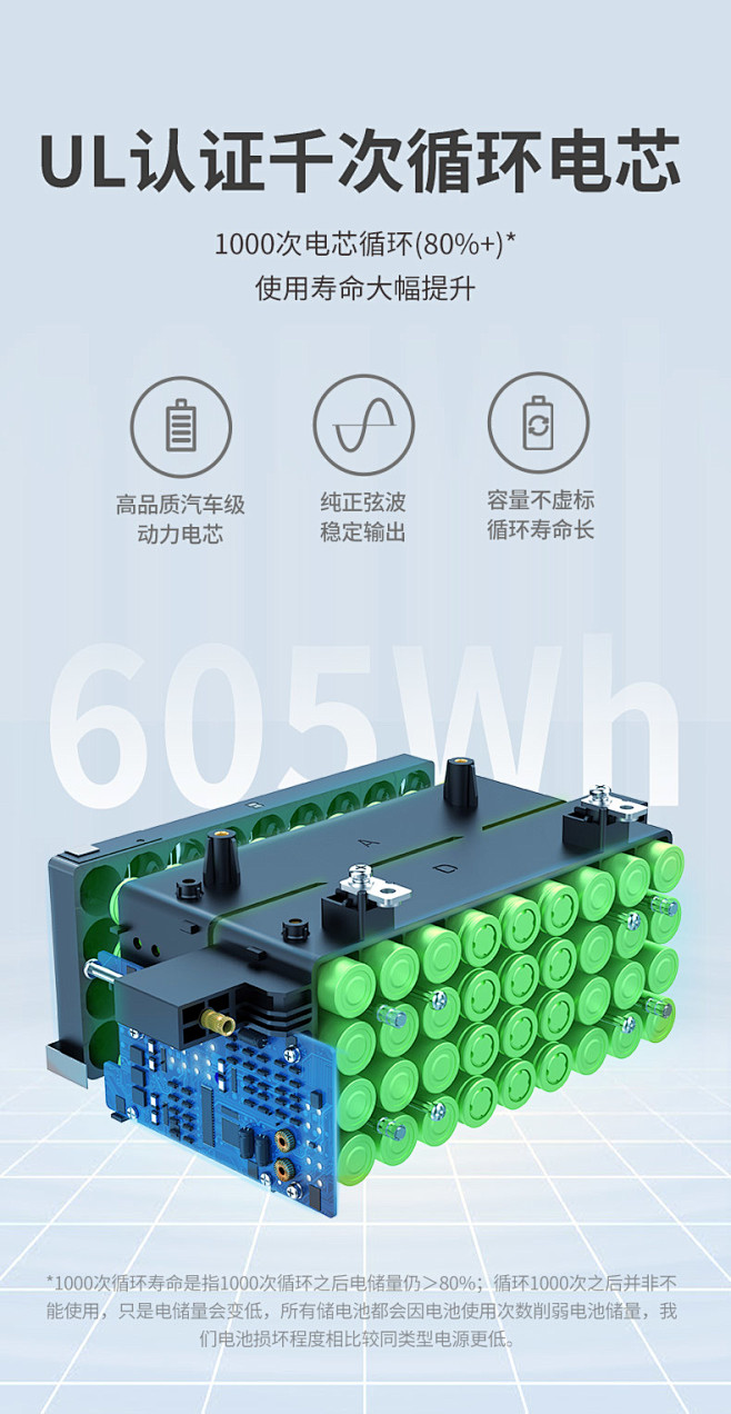 【电小二户外电源600（沙金色）】电小二...