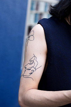 没有人不喜欢分享,只是没找到想要分享的人罢了#波普艺术# #波普纹身