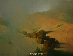山歌儿采集到油画（风景）