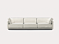 3 seater sofa AVENUE by Nube Italia design Ellen Bernhardt, Marco Corti : Download the catalogue and request prices of Avenue by Nube Italia, 3 seater sofa design Ellen Bernhardt, Marco Corti