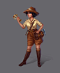 Archaeologist girl