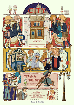 PlutoPluto采集到日本插画家 Tokiohello 