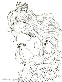 【素材】适合新手临摹的东西，全线稿_临摹教程吧_百度贴吧