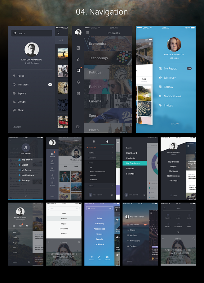 Canvas Ui Kit : Prem...