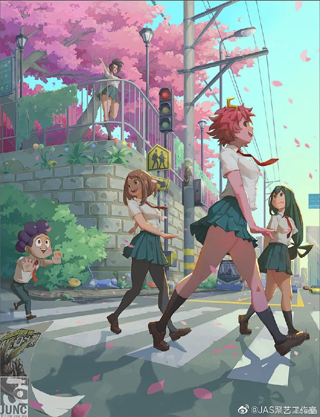 俊西插画网络班2019春季学员作品赏俊西junc 花瓣网 