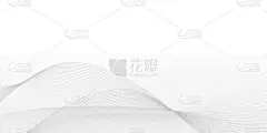 用于展示设计、横幅和名片的现代未来主义白色抽象波浪背景