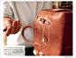 “It” Bag 101: The Making of Ralph Lauren's Ricky Bag | Savoir Flair : It takes an artisan in Ralph Lauren’s Italian atelier 12 hours to make a Ricky bag, which accounts for the sticker shock of one of...