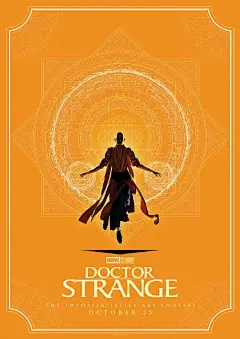 美！本尼Benedict Cumberbatch主演漫威力作《奇异博士》曝光全新英国版角色海报！一人一个颜色！我大史传奇必须红红火火~~